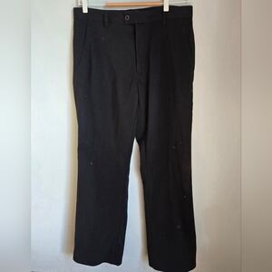 POINT ZERO Men's Black Dress Pants